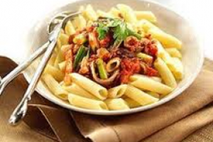 Πένες με σολομό